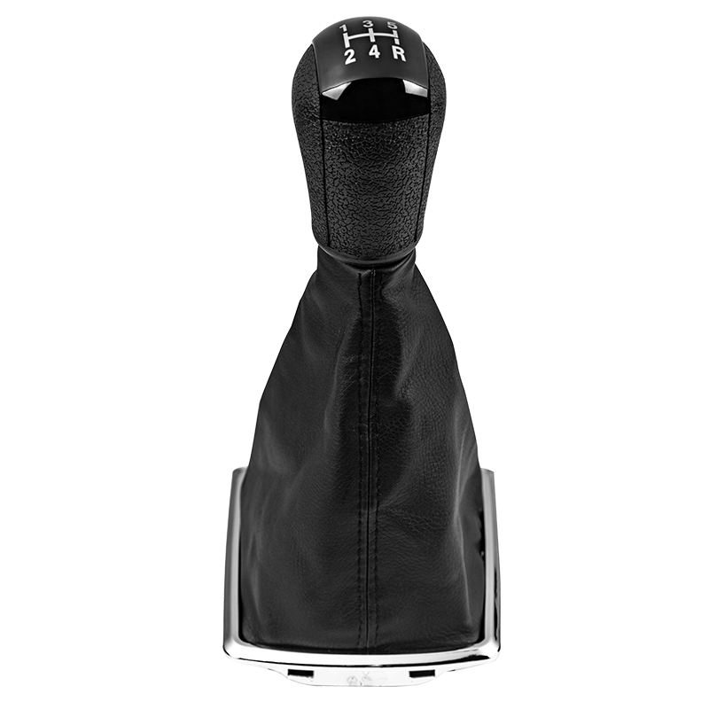 Pomello del cambio per auto pomello del cambio collare del cambio copertura del bagagliaio del cambio per Ford Focus 2 Mondeo MK2 2004 2005 2007 2008 2009 2010 2011: 5 Speed Black