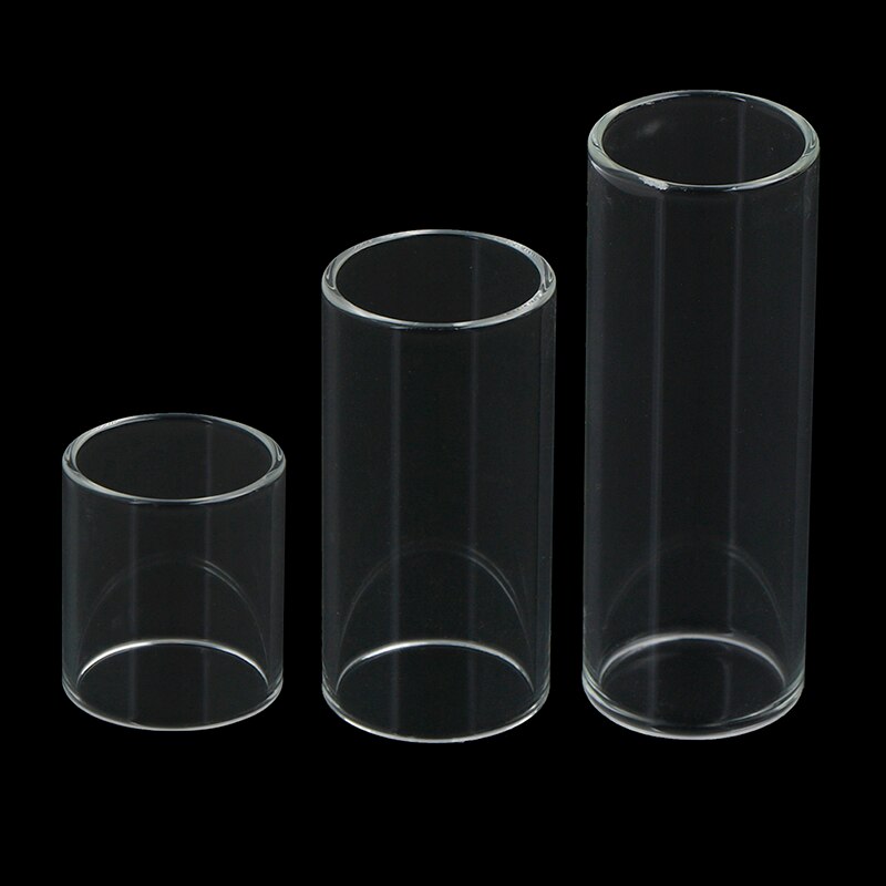 18/28/69Mm Elektrische Gitaar String Slide Glazen Buis Gitaar Slide Finger Slider Vinger Beschermen Knuckle Gitaar accessoires