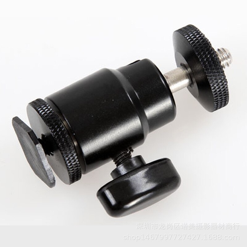 Mini tripod Ball Head of 360 Swivel DSLR Camera Tripod Dsr +1/4"Screw Mount Stand Mini BallHead for camera tripod ballhead L3FE
