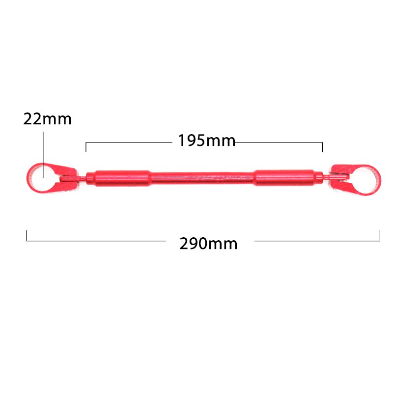Motorcykel styr balance tværstang håndtag styr passer til 7/8 " 22mm styr moto tværstang rat styrke håndtag