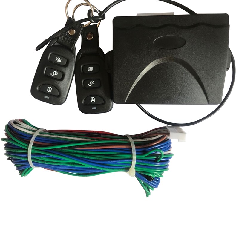 Universal Car Auto Remote 4 Door Bracket Keyless Entry System 360 Degree Rotation Central Locking Alarm Security Kit