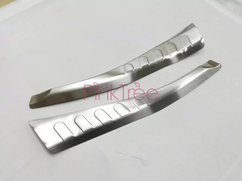 For Toyota RAV4 XA40 -15 304 Stainless Steel Interior Rear Bumper Protector Trunk Door Sill Trim Suv Accessories