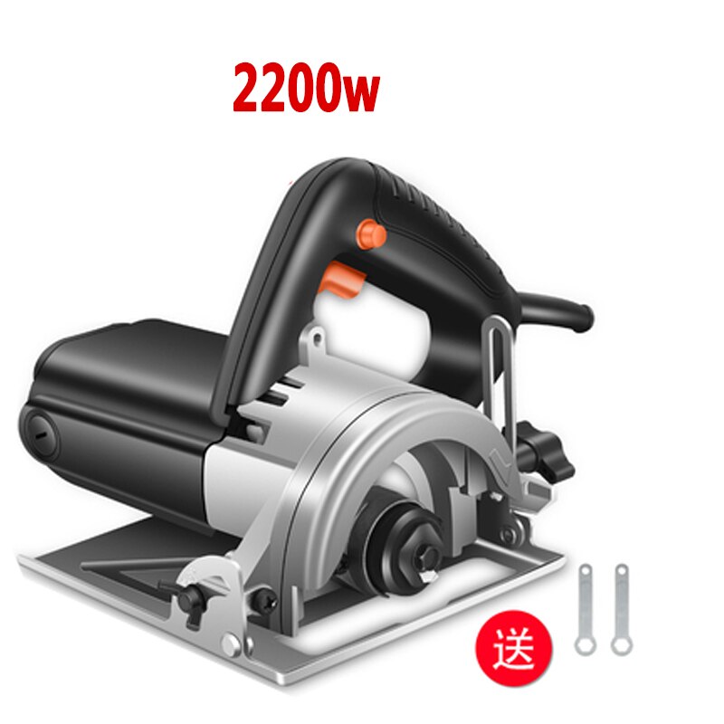 Electric Woodworking Circular Saw Wood Cutting Machine Multi-function Handheld Stone Wood Metal Tile Cutter Marble Machine: Orange