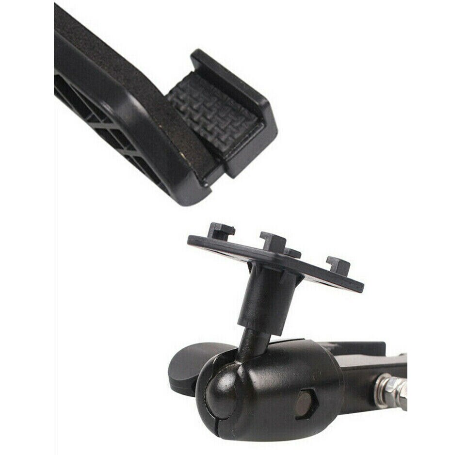 Bil motorcykel mtb tablet pc gps holder telefon universal vugge krokodille instrumentbræt montering klip navigation beslag sikker kørsel