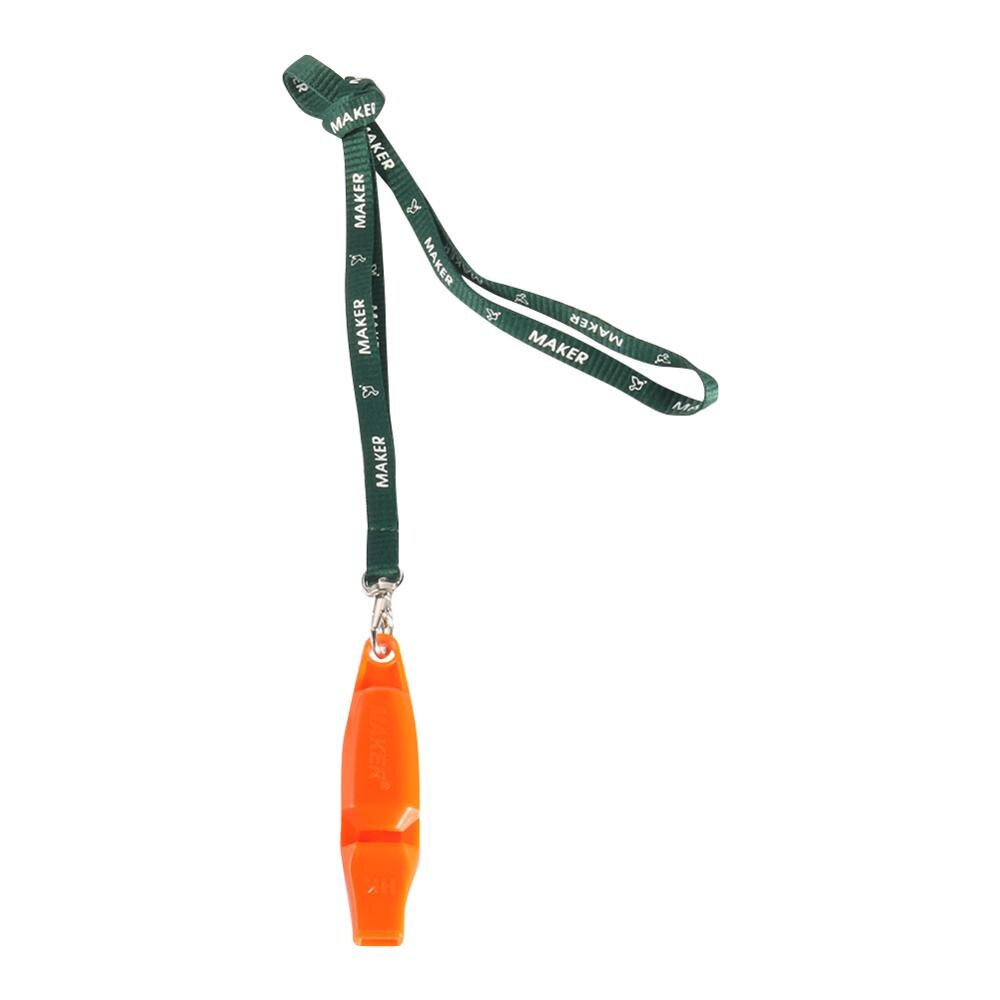 2 Pcs Plastic Bird Dog Training Whistles Pink / Green / Orange Portable Pet Bird Training Behaviour Aids Supplies: Orange