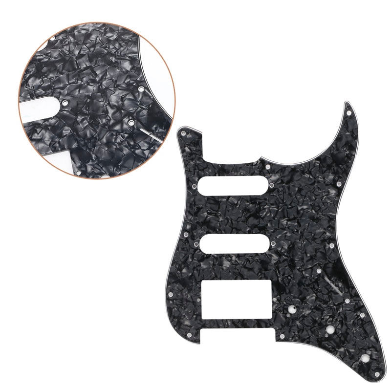 Electric Guitar Pickguard Scratch Plate For Fender Stratocaster Strat Parts 3Ply Guitar Part Accessories