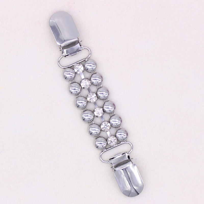 Sjaal Broche Vest Clips Voor Vrouwen Kraag Retro Parel Kristal Eend Clip Gespen Garters Accessoires Sieraden: C-3