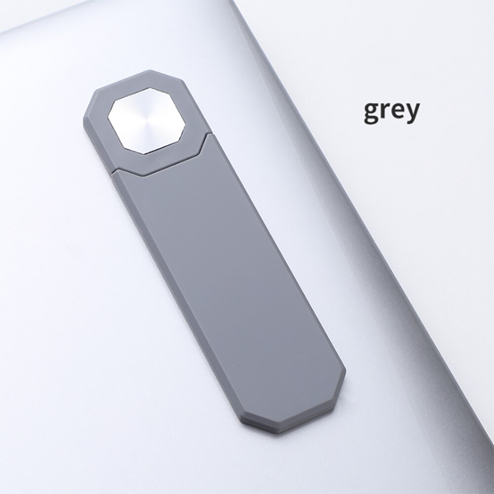 Klappbarer laptop- und handy-ständer, multifunktional, seitlich montierbar, magnetisch, verstellbar: Grau