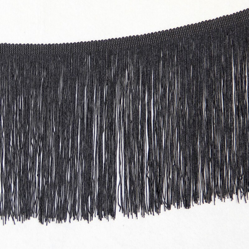Longueur 1m largeur 10cm bricolage gros gland longue chaîne frange glands coupe dentelle rideau accessoires vêtements Textiles