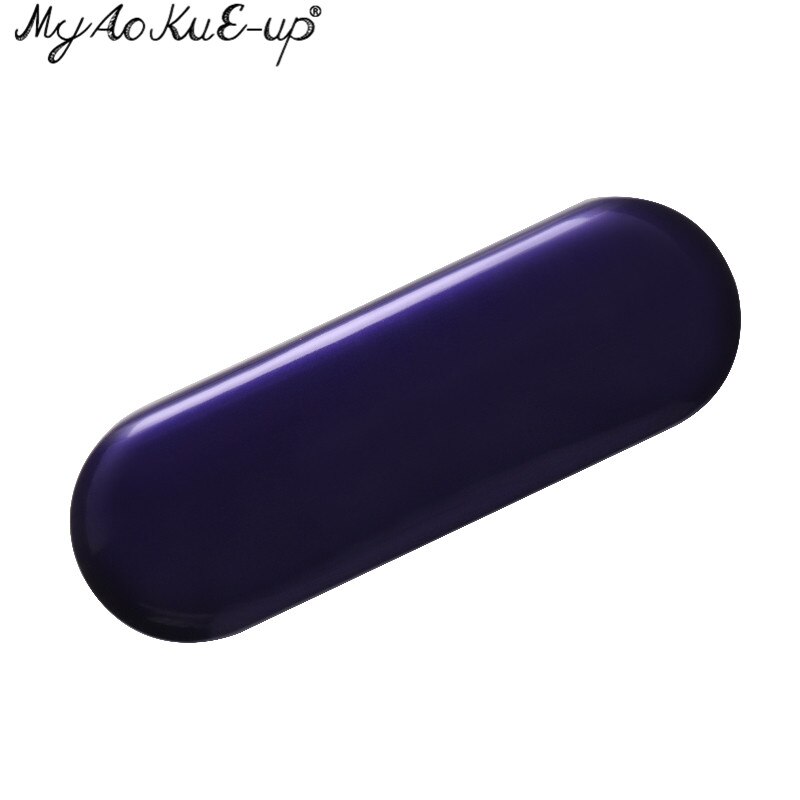 Caja de almacenamiento de pinzas para extensiones de pestañas, contenedor de almacenamiento sellado activado, estuche de pinzas para pestañas, herramientas de maquillaje: Blue