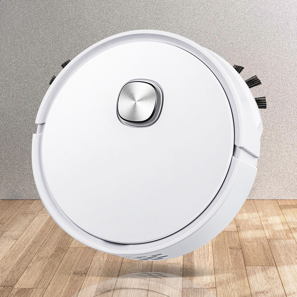 Automatic Vacuum Cleaner Sweeping Robot One Touch to Start Intelligent Quiet Carpet Cleaner Removable Dust Box 1200mah