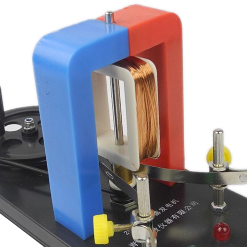 Best DIY Hand Electricity Generator Model AC-DC Electric Generator Physical Experiment Education Toys