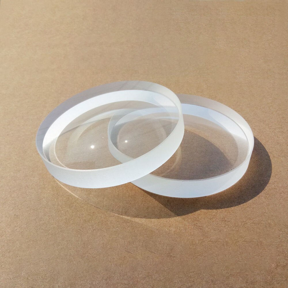 70mm Diameter -150mm Focal Length Double Concave Lens Optical Glass Experiment Teaching Science K9 Processing Customization