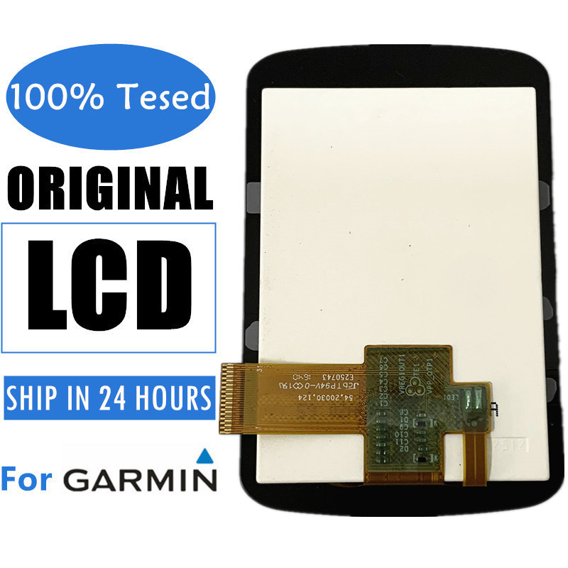 Pantalla LCD completa de 2,4 pulgadas para GARMIN EDGE 520 520J 520 Plus, medidor de velocidad de bicicleta, Panel de visualización, reparación de digitalizador de pantalla táctil