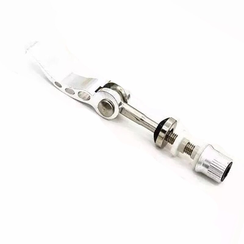 Seat Pipe Clamp Aluminium Quick Release Bike Seat Pipe Clamp Seatpost Mountain Road Bike Seat Tube Clamp Bicycle Accessories: Silver