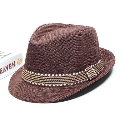 Children's top Hat Spring and Summer Casual Hat Outdoor Party Beauty Retro Gentleman Hat Sunscreen Cowboy Hat: T2