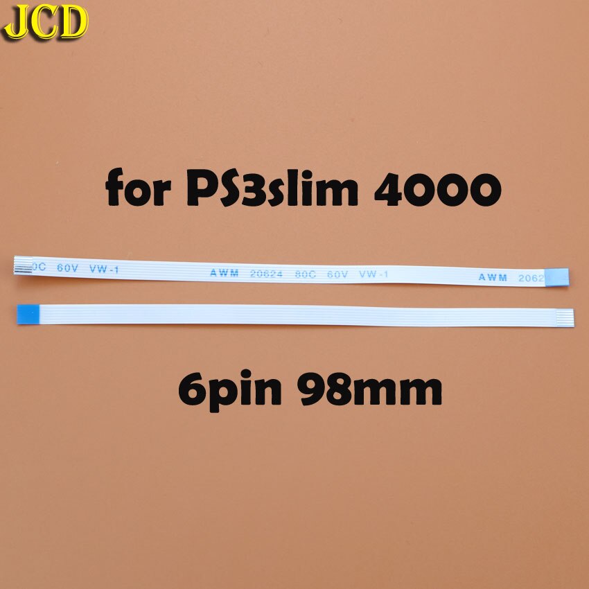 JCD 10pcs Charging PCB Board and Power switch Flex Cable For PS3 slim PS2 10pin 12pin 14pin Ribbon Flex Cable for PS4: Silver