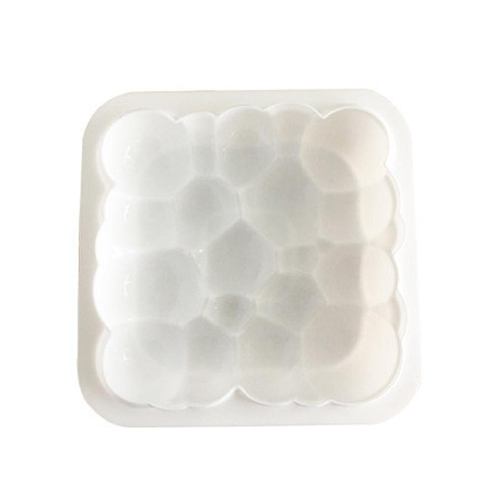 Gör-det-själv baka silikonform moln silikon kakform 3d cupcake gelé pudding kaka muffins tvål form bakverktyg: Default Title