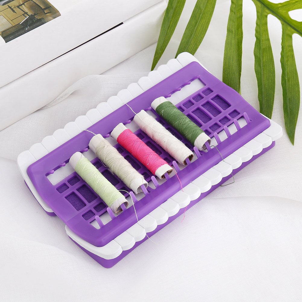 Cross Stitch Line Embroidery Floss Organizer Tool Dedicated 30 Needles Pins Wire Holder Tools DFDS889