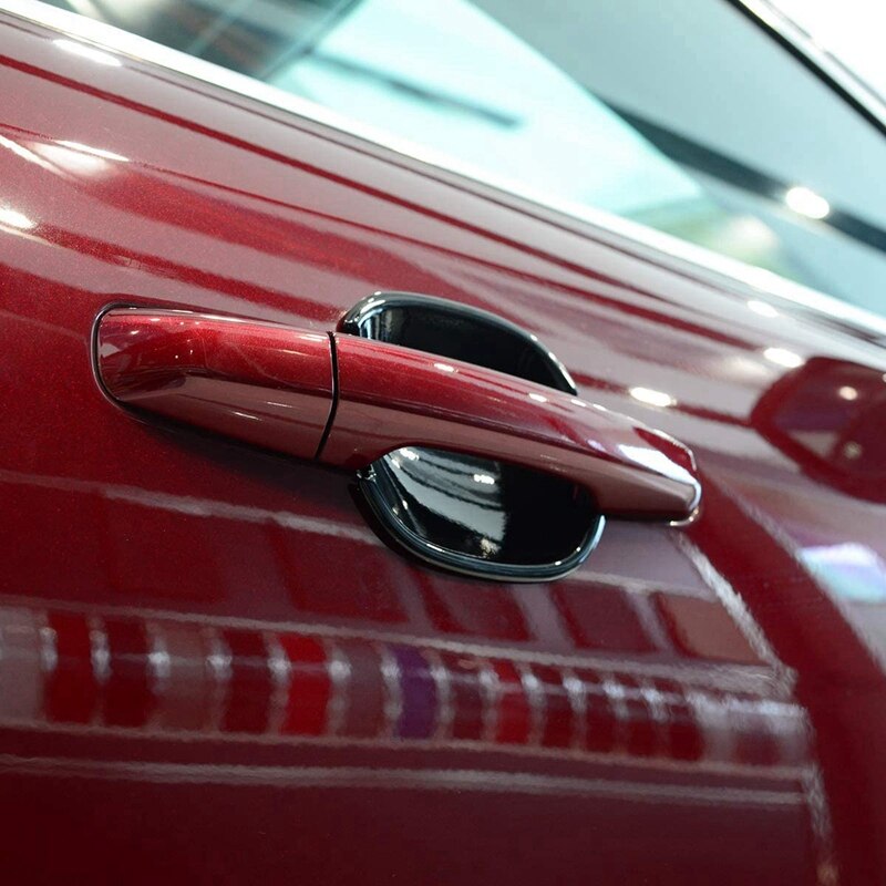 4 piezas de embellecedores para puerta de coche, accesorios decorativos para el exterior de la puerta, compatibles con jaguar f-pace f-pace  x76