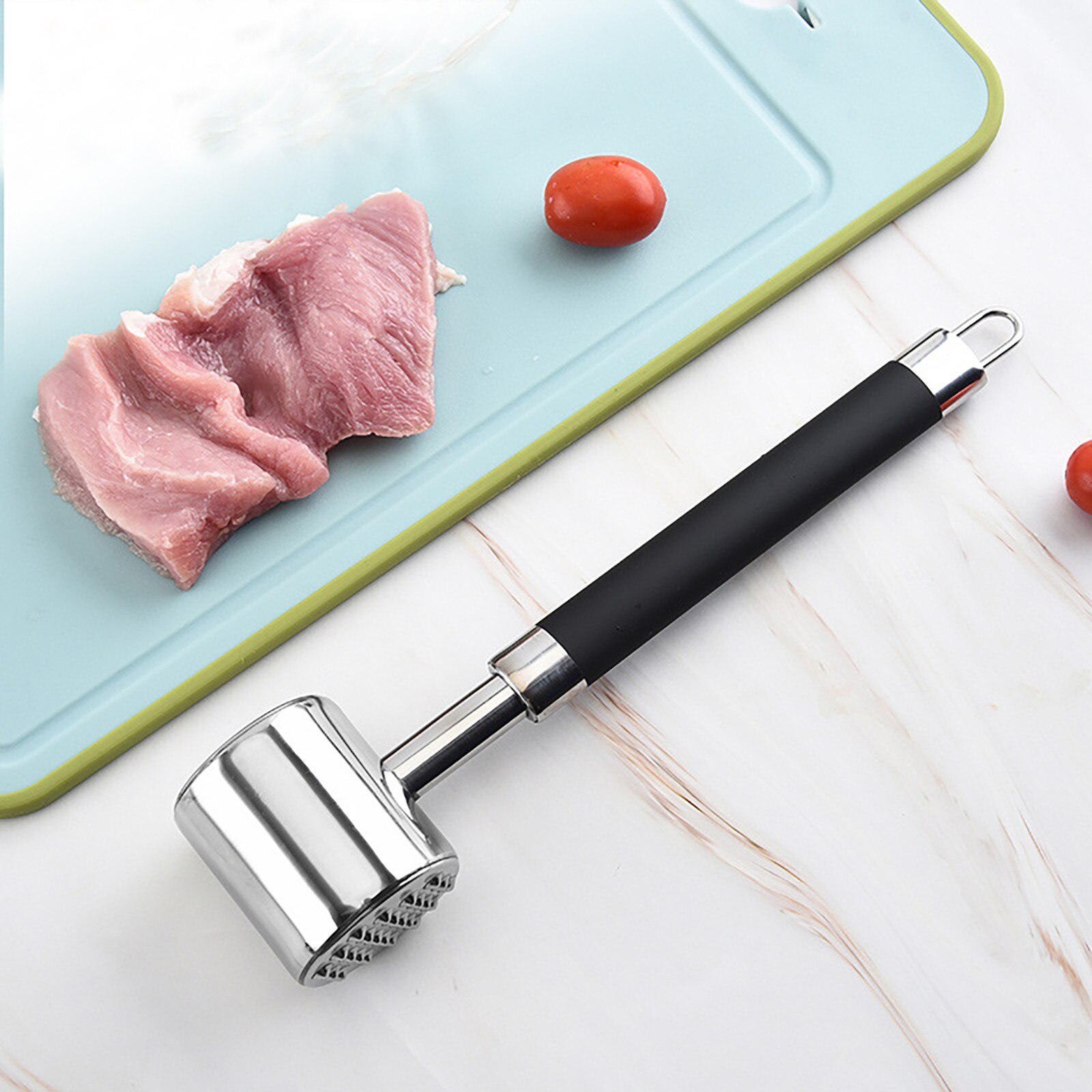 Alloy Meat Hammer Meat Loose Hammer Pork Chop Steak Hammer Flesh Floss Tender Meat Hammer Kitchen Gadgets