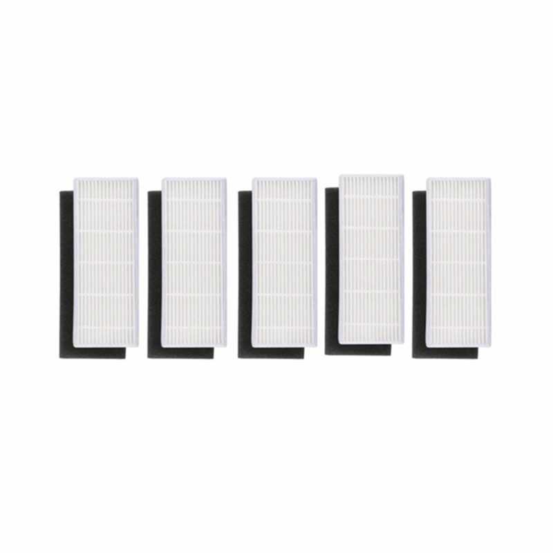 Robot Vacuum Cleaner Side Brush Main Brush Mop Cloth HEPA Filter for AMIBOT Animal H2O Connect Robotic Vacuum Cleaner Parts: as picture show1