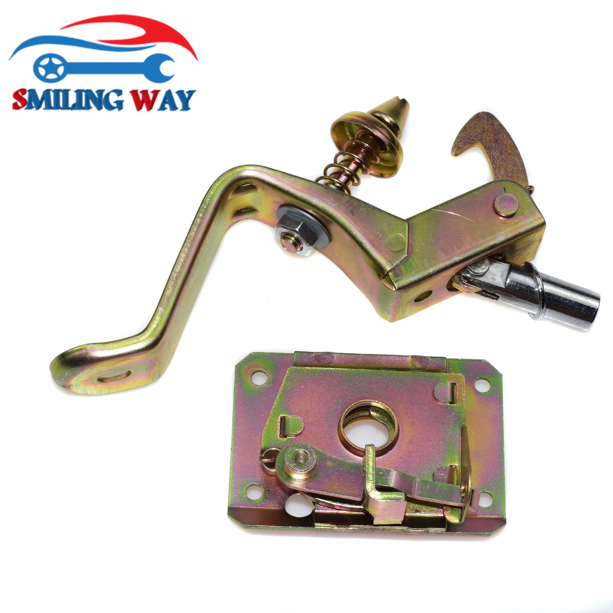 Upper & Lower Hood Lock Latch Carrier & Fuel Gas Cap For VW Super Beetle & Beetle 1971 1972 1973 1974 1975 1976 1977 1978 1979