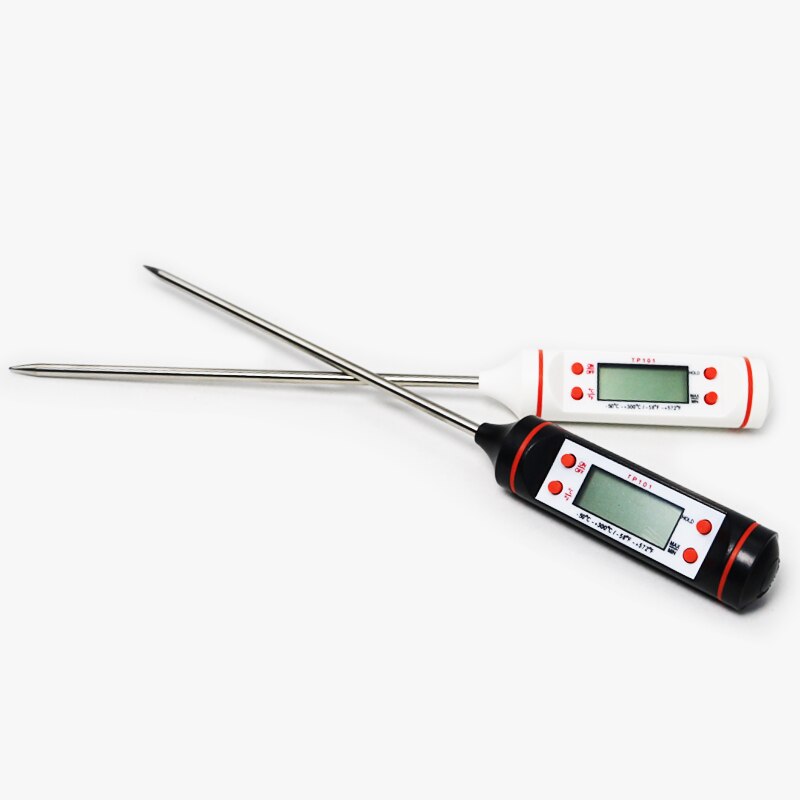 1 st kökolja termometer grill bakning temperaturmätning elektronisk mat nål termometer utan batteri