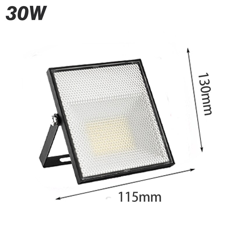 LED Flood Light15W 30W 45W 60W waterproof IP65 Floodlight street Lamp 220V 240V Landscape Lighting Reflector led cast spotlight: 30W 220V / Warm White