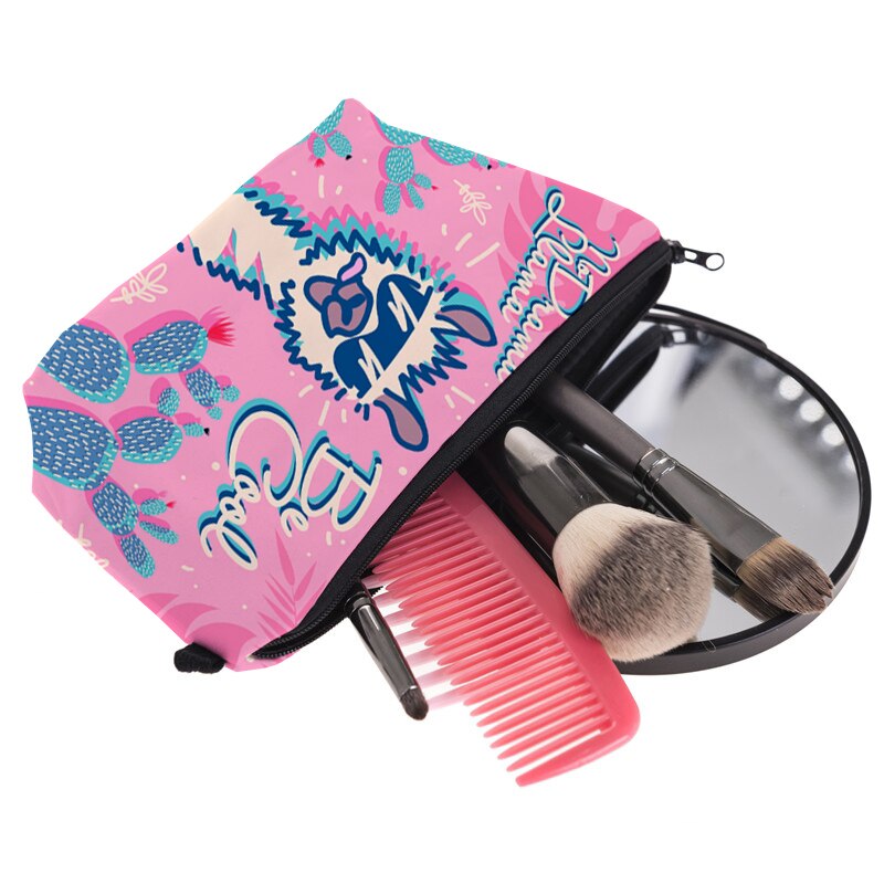 Jom Tokoy Cosmetische Organizer Tas Make Up Afdrukken Alpaca Cosmetische Tas Mode Vrouwen Make-Up Tas Hzb924