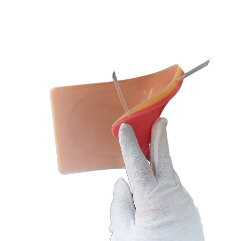 1 Pc Venipuncture Module Simulates Human Skin Injection Training Subcutaneous Injection Practice Tool Accessaries T84D