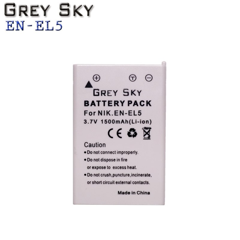 EN-EL5 EN EL5 ENEL5 batería + cargador USB LCD para NIKON Coolpix P530 P520 P510 P100 P500 P5100 P5000 P6000