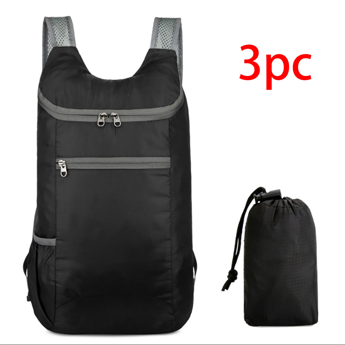 1pc Weekend Travel Bag, Foldable Waterproof Tear-resistant Lightweight Backpack, Large Capacity Travel Business Backpack, Sports: NUDE