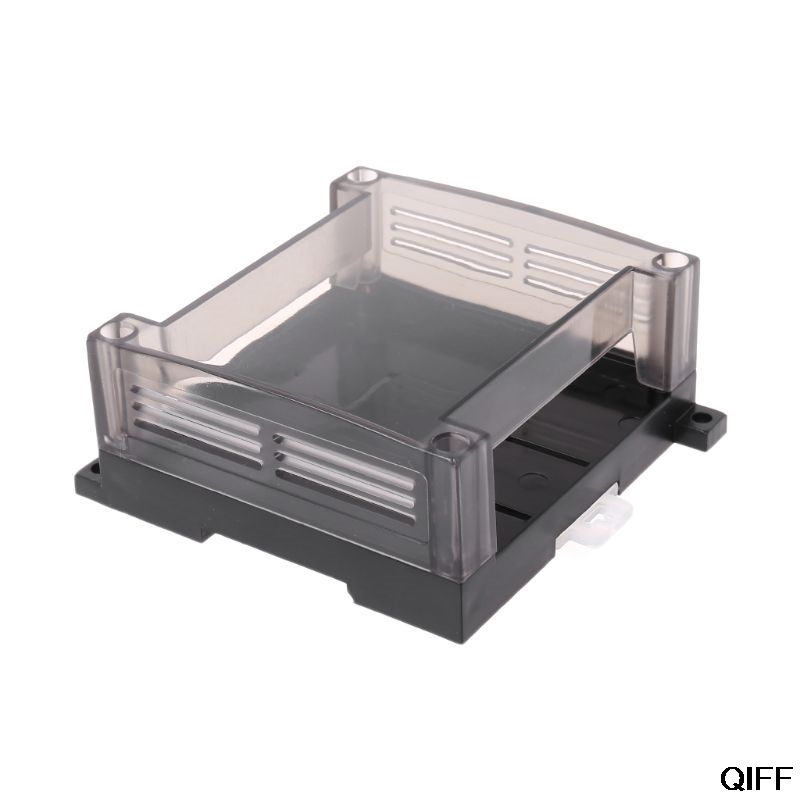 Transparent Plastic PLC Industrial Control Box Panel PLC Enclousure Case DIY PCB Shell Aug. 19