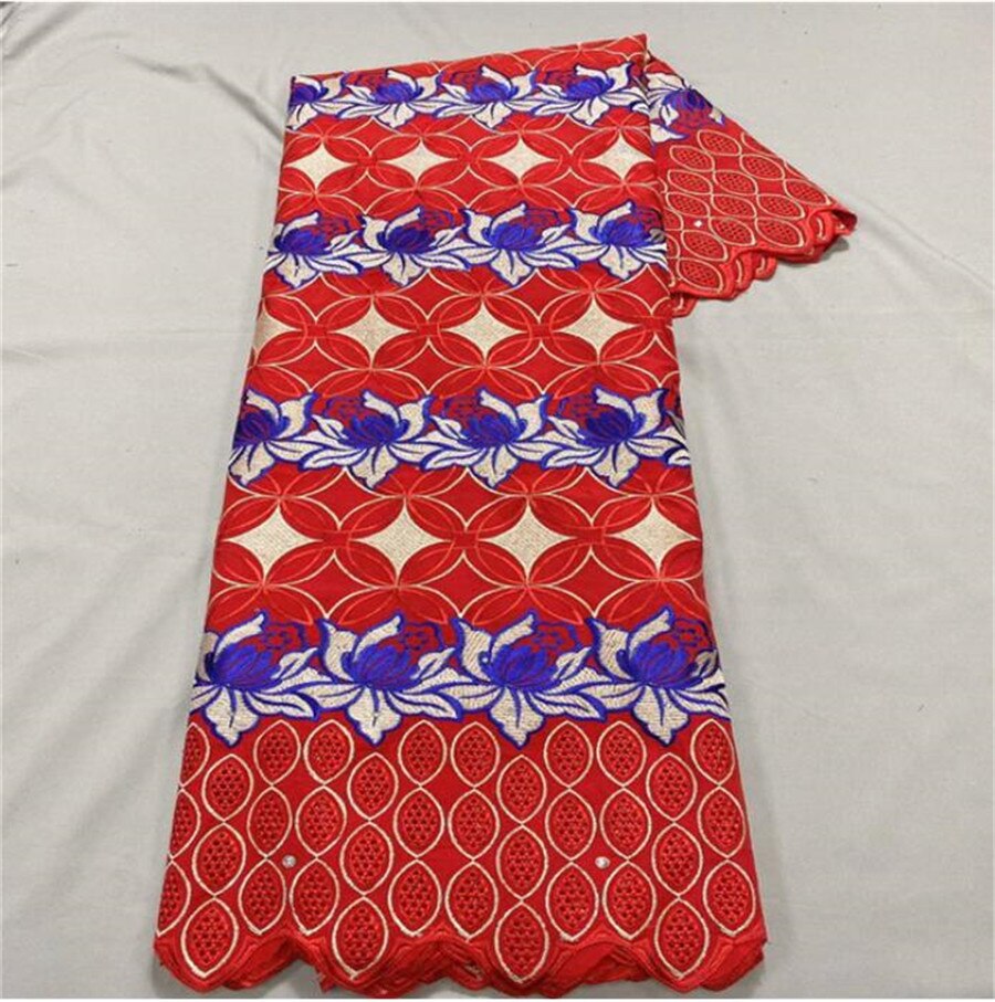 African Lace Fabric Lace Cotton Wwiss Voile Lace In Switzerland Newest French Nigerian Cotton Lace 5yards