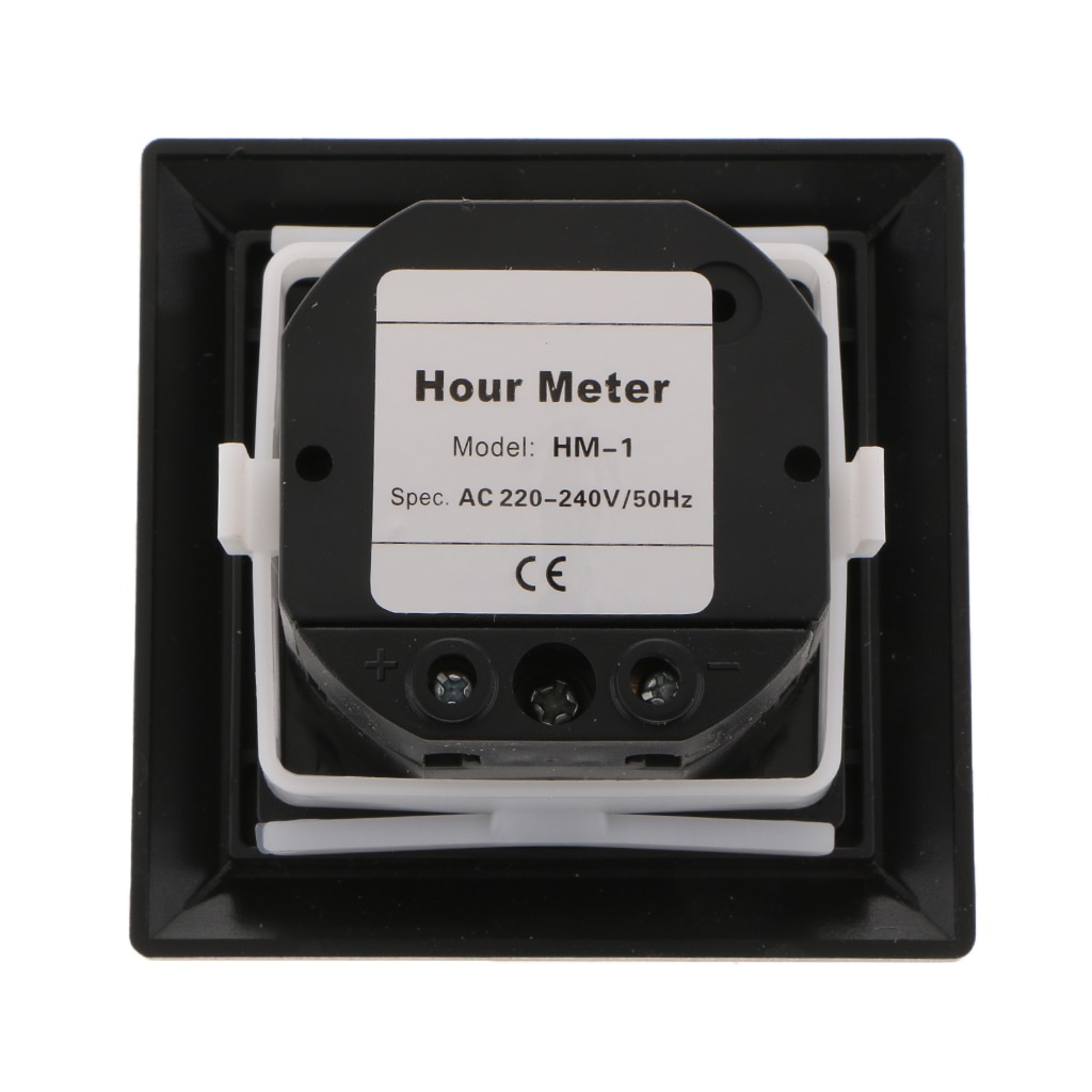 Timer Vierkante Time Operating Uur Teller Digitale Urenteller Urenteller Gauge AC220-240V