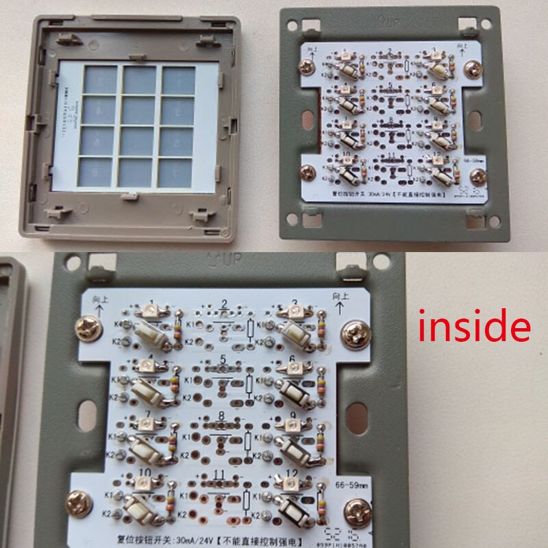 Kincony 8 banda przycisk suchy stycznik węzeł własny przełącznik resetowania ściany 86 moduł dla KC868 inteligentny system automatyki domowej