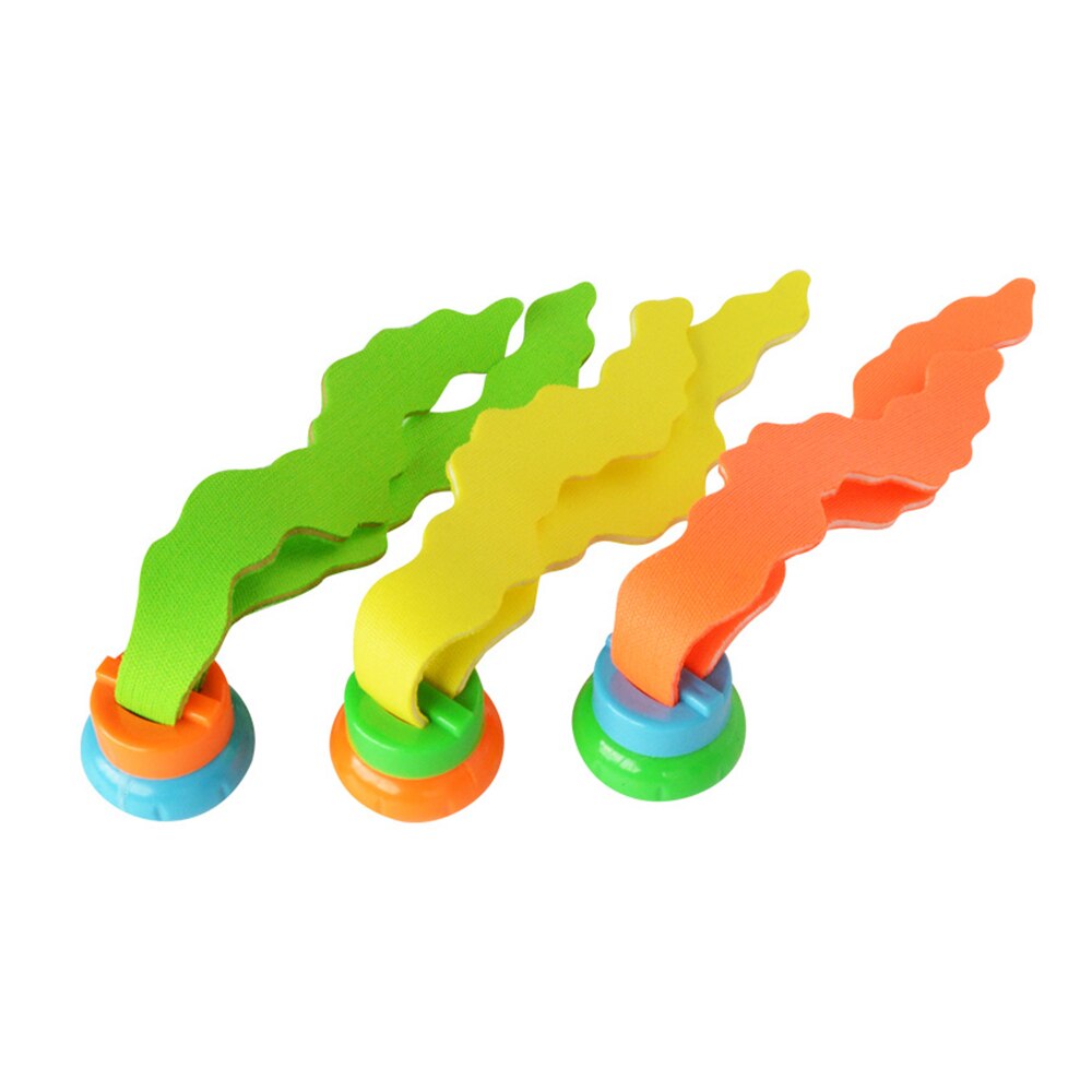 Dzieci nurkowanie podwodne pływanie kolorowe basen zlew zabawki szkoleniowe nowość nurkowanie wodorosty zabawki śmieszne gadżety dla dzieci