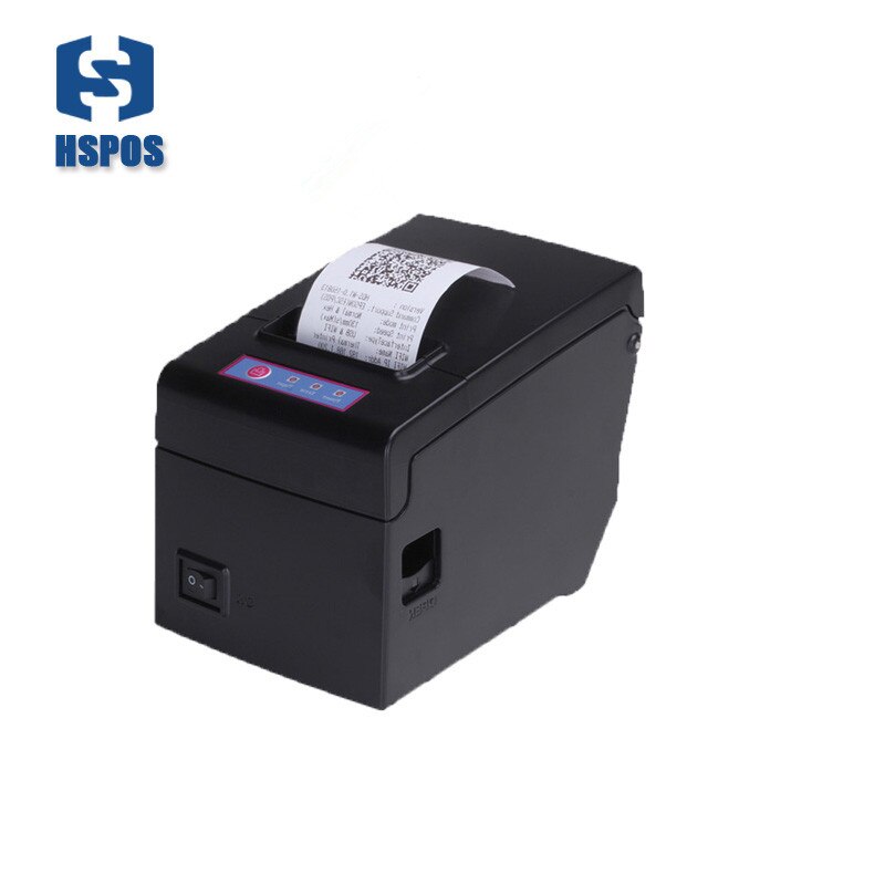 POS58 ethernet RJ45 pos thermal receipt bill printer with 130mm per second support Multi-Language HS-E58L