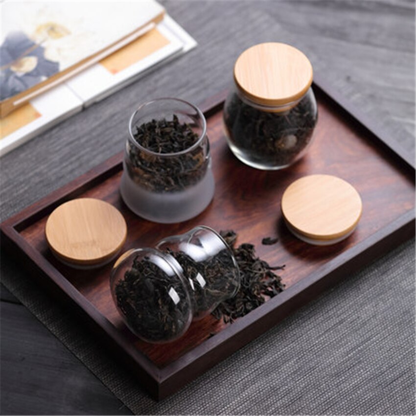 Keramik Tee Dosen Glas Kleine Versiegelte Verpackung Dosen Haushalt Mini Tee Lagerung Töpfe Lila Sand Tee Flasche Starke Abdichtung