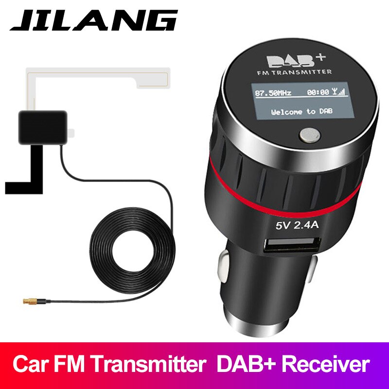 Auto Dab + Radio Ontvanger Fmzender Universele PlugEnPlay Dab