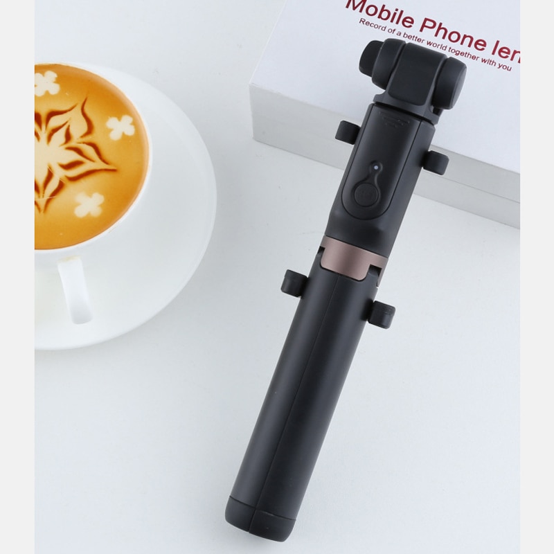 Selfie stick stativ stander 3 in 1 udtrækkelig monopod bluetooth 3.0 fjernbetjening telefon mount til iphone  x 8 android smartphone