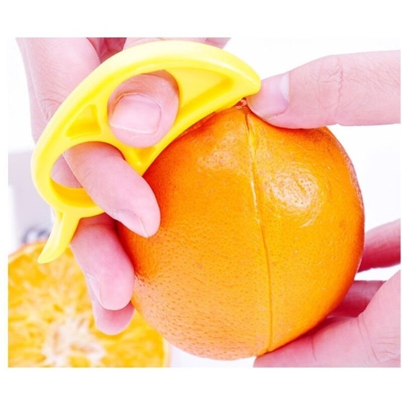 6 Stck Kreative Orange Schäler Zitrone Schneidemaschine Obst Stripper Einfach Öffner Zitrusfrüchte Messer Küche Gerät Gerät