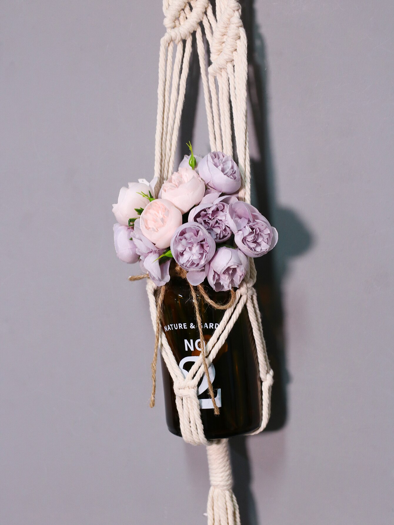 macrame hanging planter macrame wall hanging plant hanger hanging basket flowers garden hanging pot garden decoration balcony