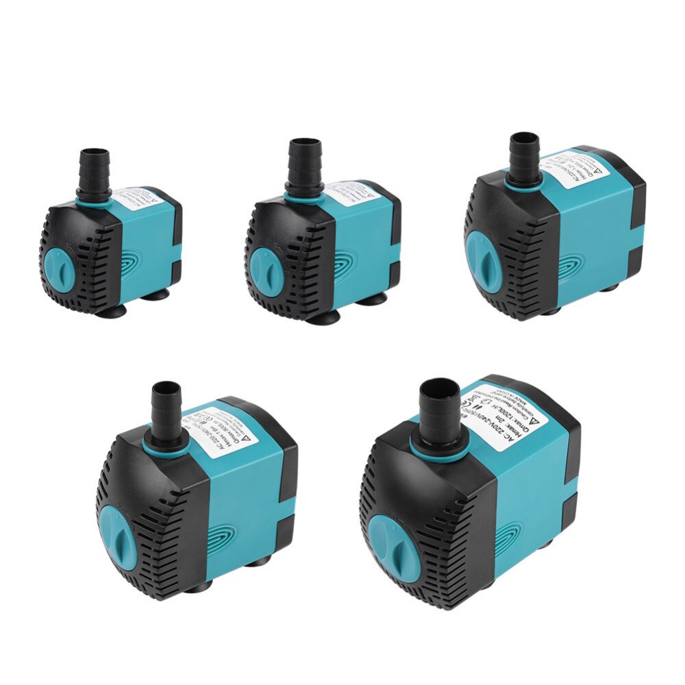 3/6/10/15/25W Ultra-Quiet Submersible Fish Water Pump Fish Filter Pond Aquarium Pump Water Fountain fishTank pump