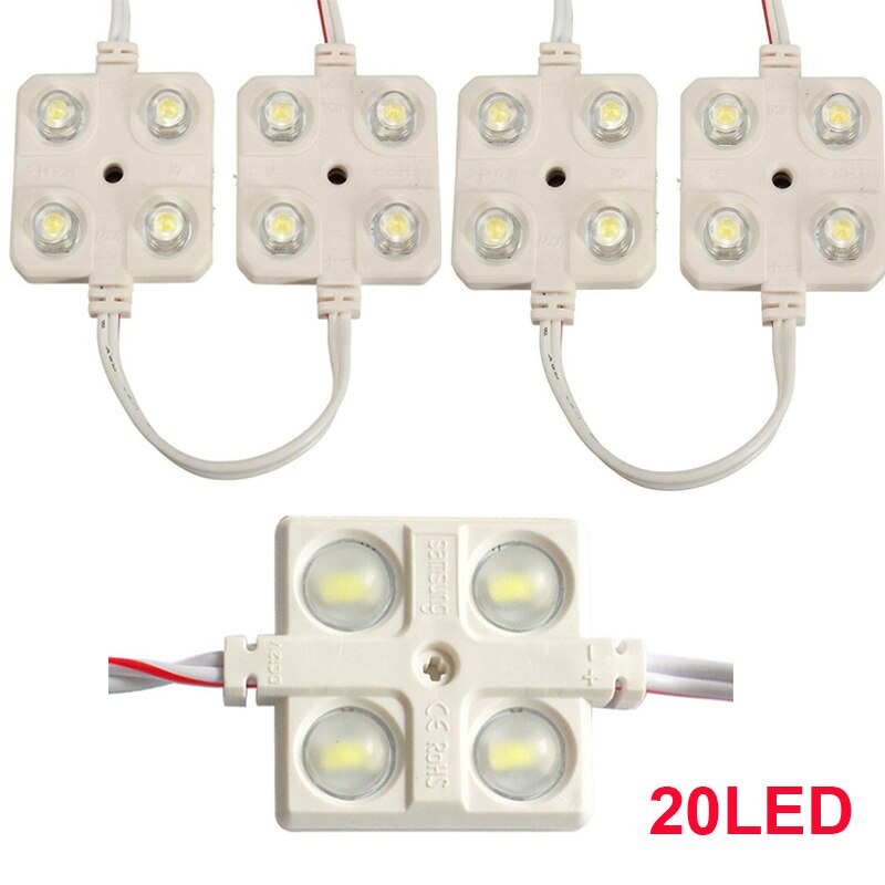 8/20 LED Interior Lights Kit For Trailer Lorries Sprinter Ducato Transit,Car Roof Light Kit Van Interior Ceiling Light 12V: 20LED