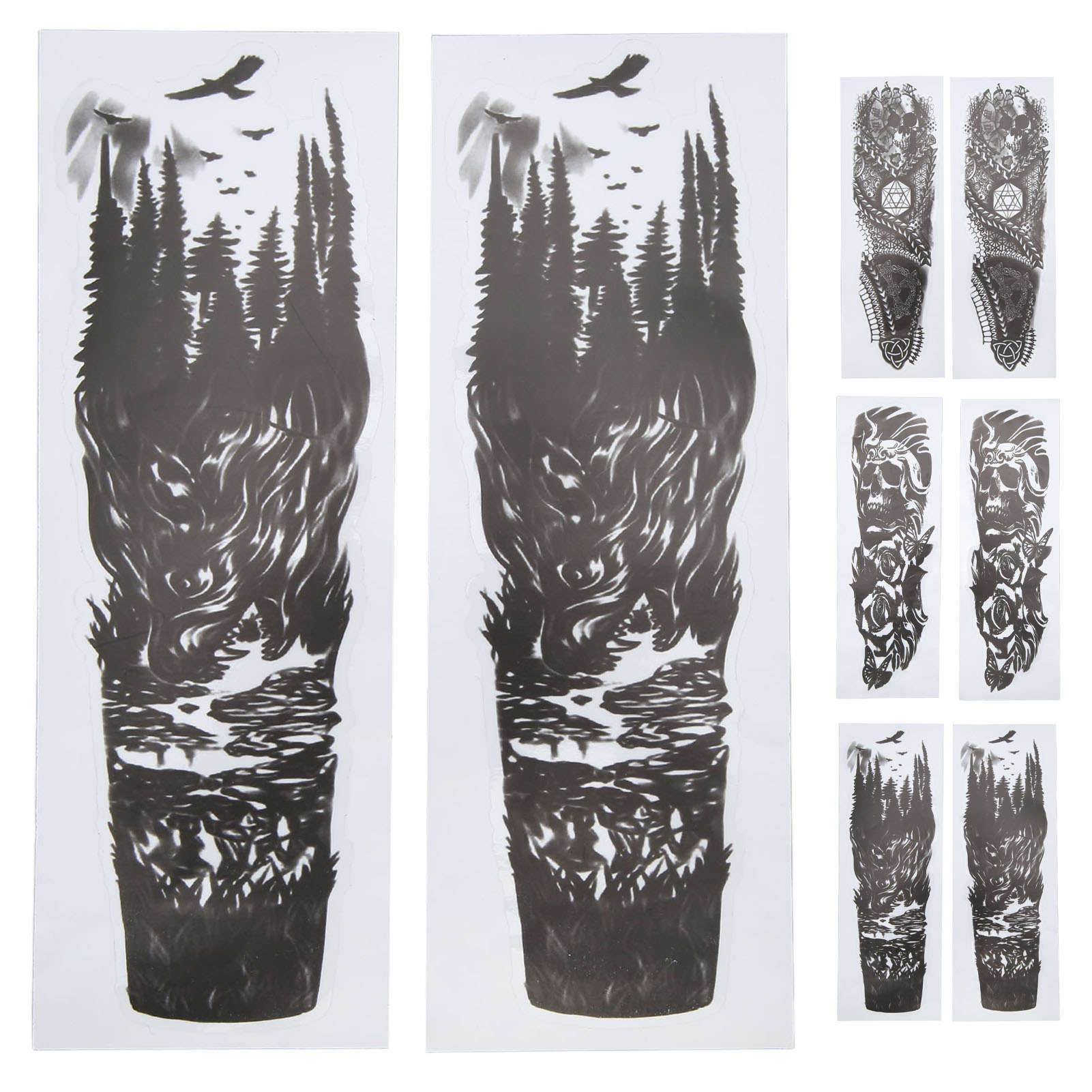 Motorcycle Skull Sticker Motorcycle Modification Sticker Paper for Universal