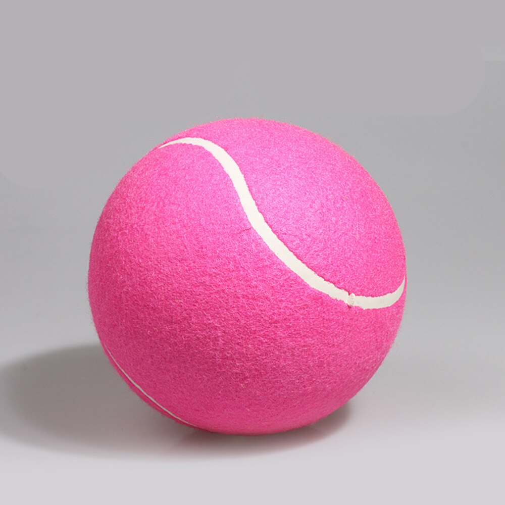 1 Pc balle de Tennis rose Durable éducatif jouer jouets Parents-enfants Interaction accessoires pour la maison