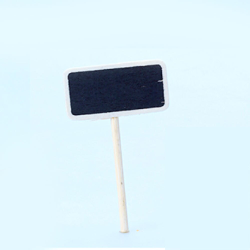 50 stuks Houten Ambachten Creatieve DIY Kleine Bord Micro Landschap Bloemen Decoratie Vetplanten Accessoires