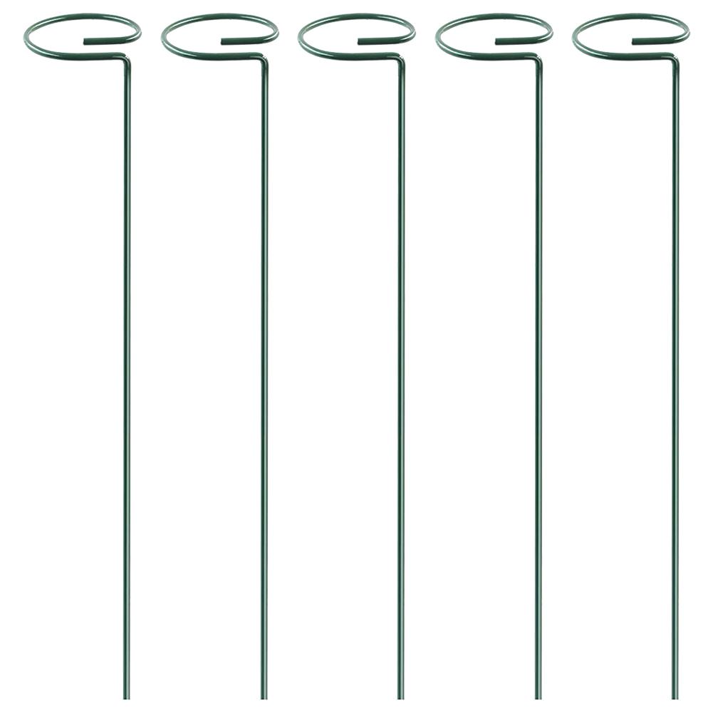 Garden Flower Support Plant Support Stakes Plant Stem Flower Support For Flowers Orchid Peony Rose And More 5PCS